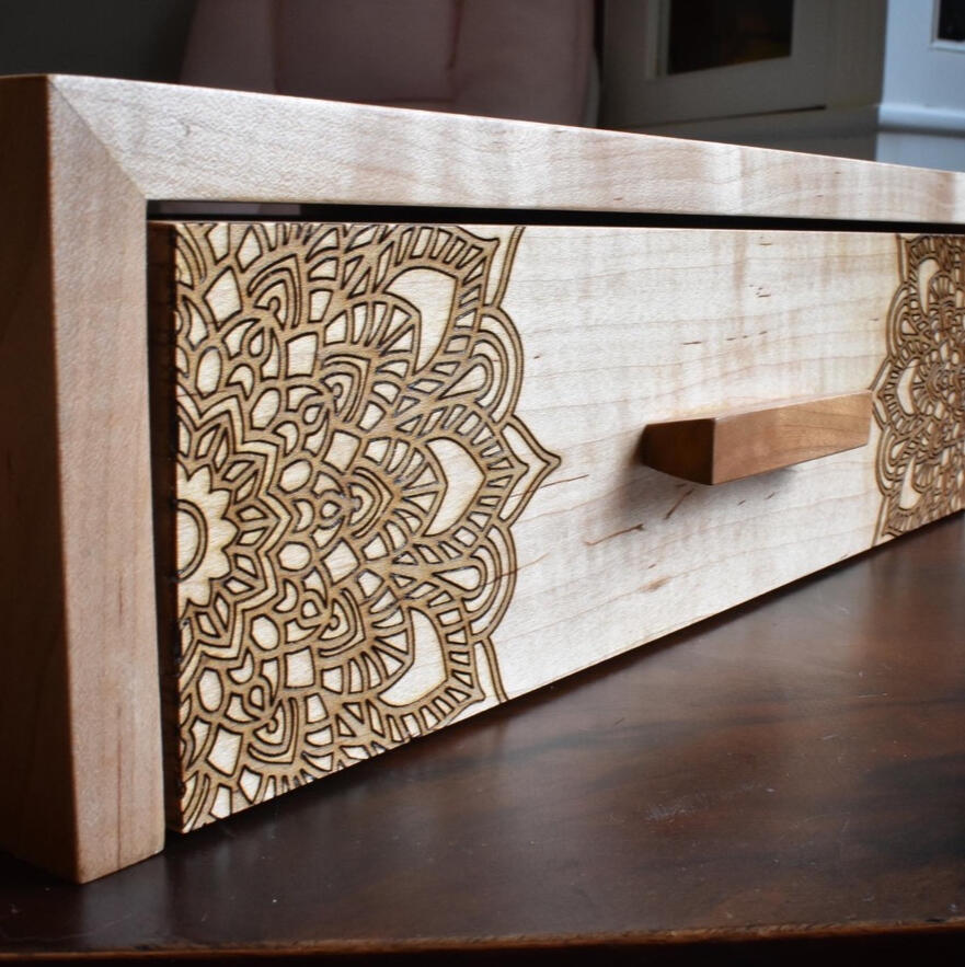 Wooden Monitor Stand